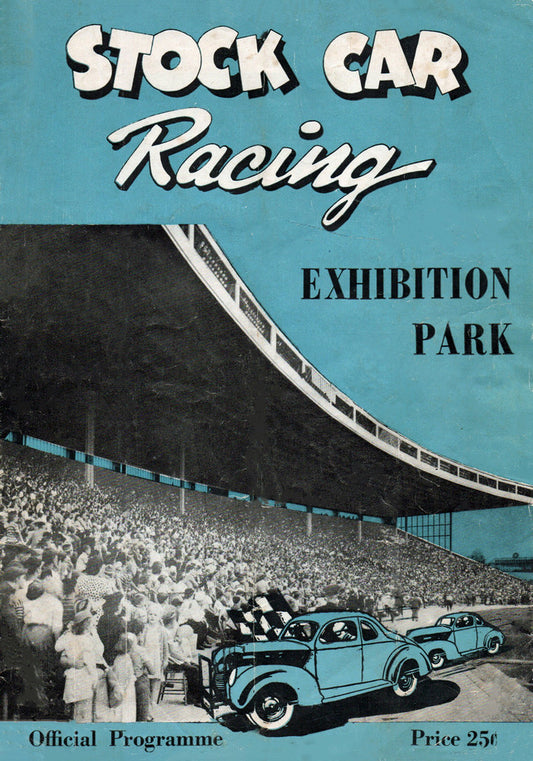 1952 Stock Car Racing Program (CNE)