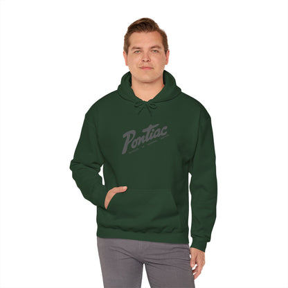 Vintage 1950s Pontiac Hoodie, Grey