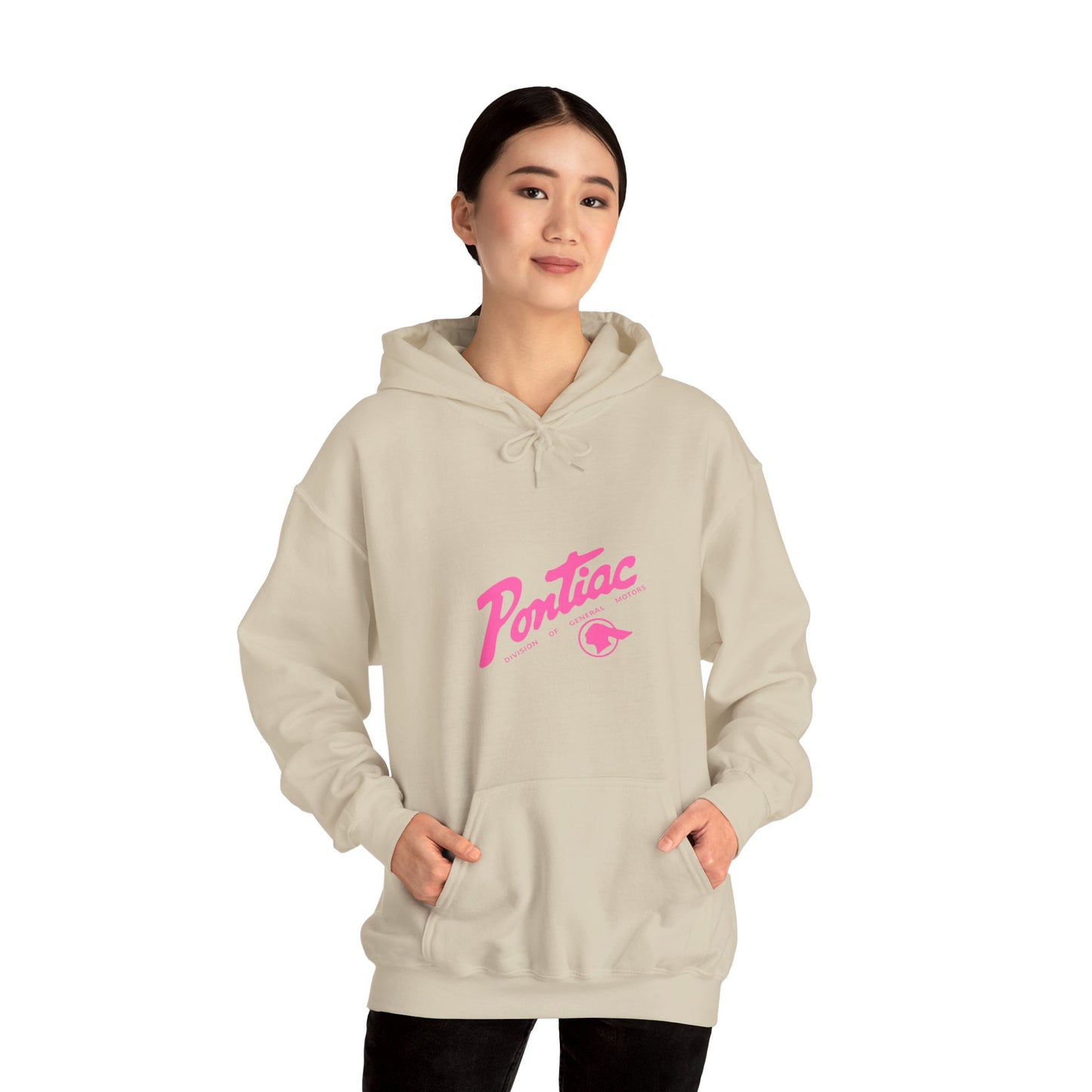 Vintage Pontiac Hoodie (pink)