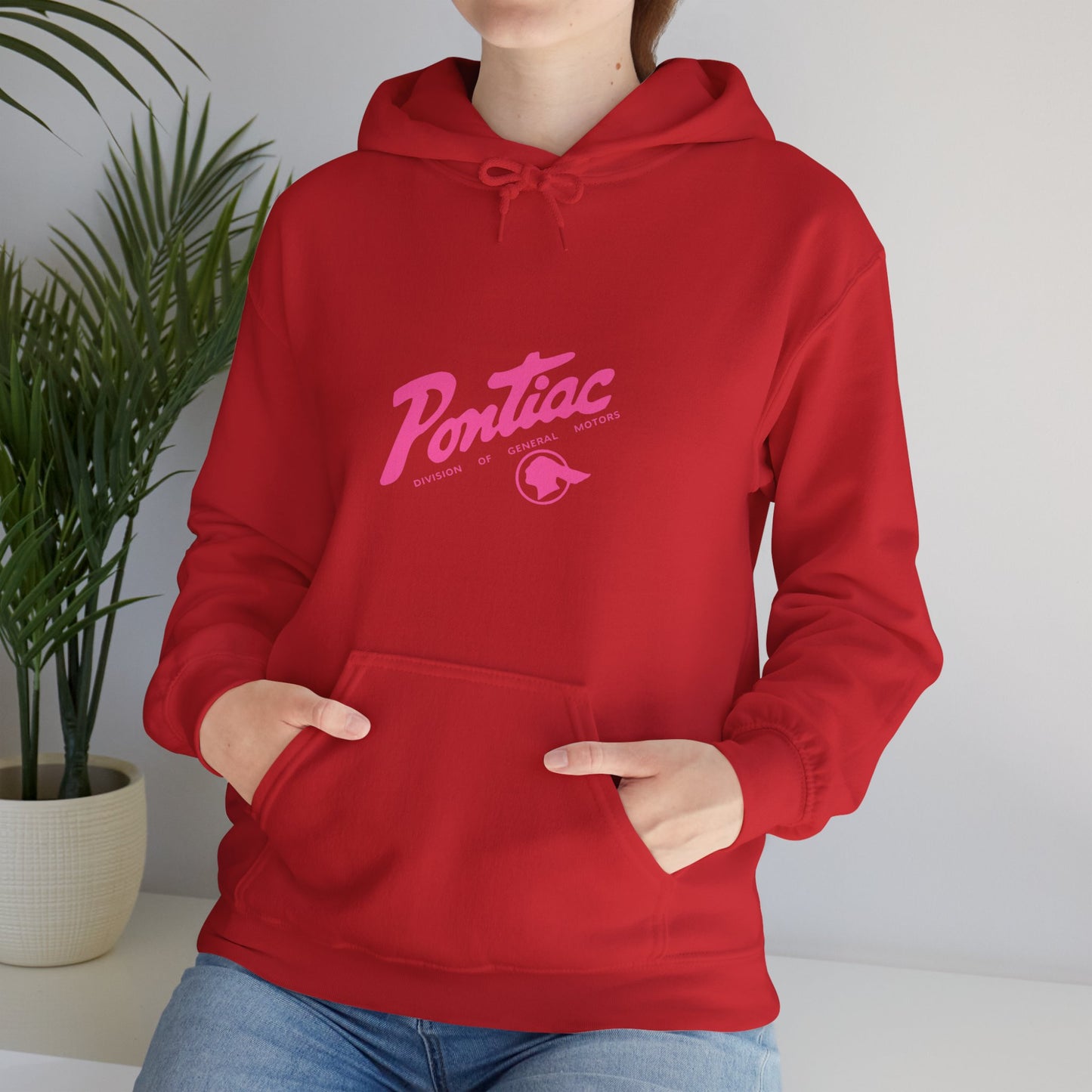 Vintage Pontiac Hoodie (pink)