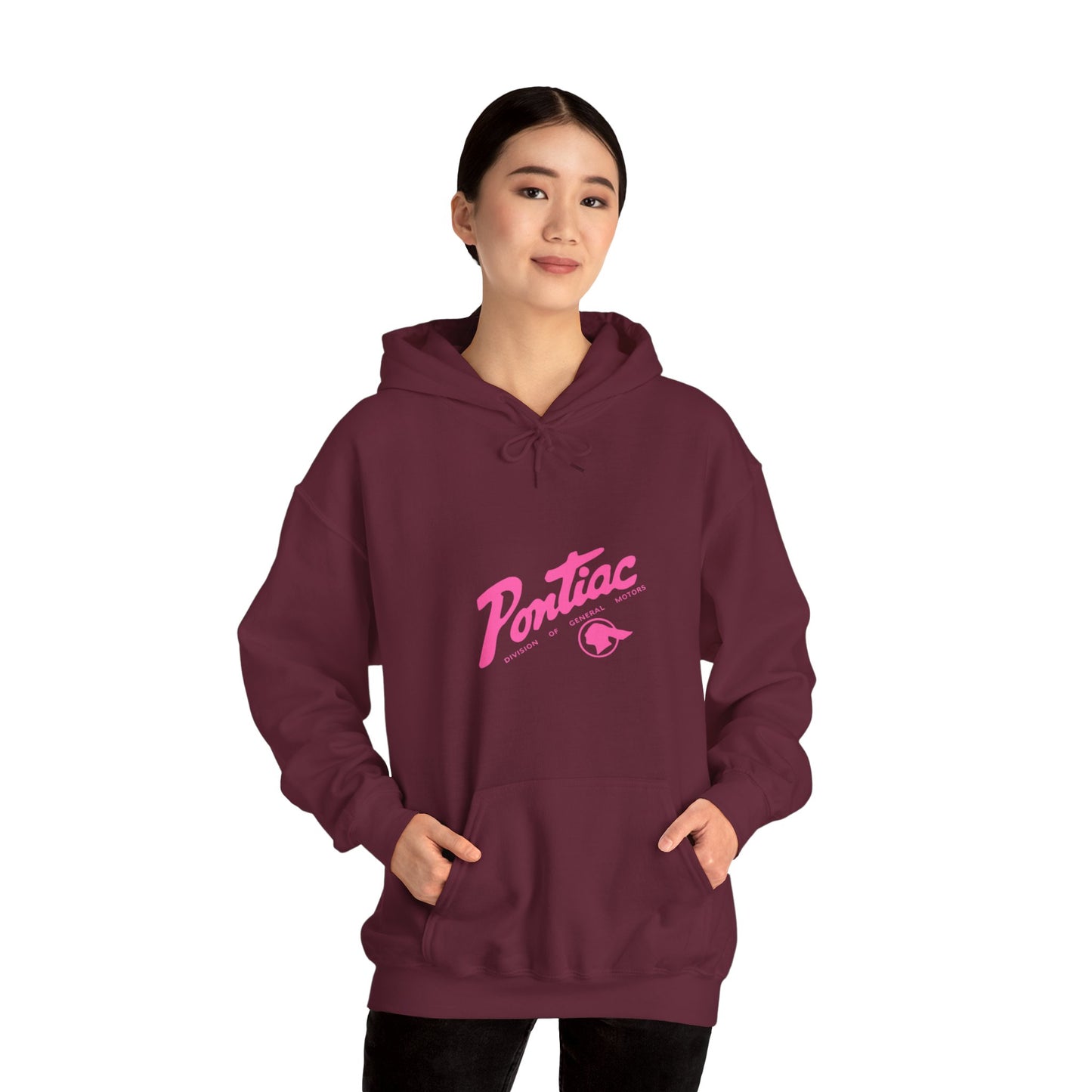 Vintage Pontiac Hoodie (pink)