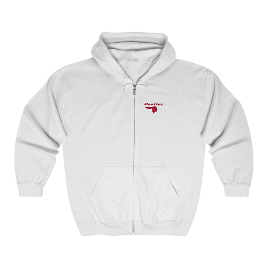 Vintage  Pontiac Zip-Up Hoodie