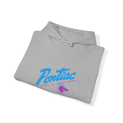 Vintage Pontiac Hoodie (Purple + Teal)