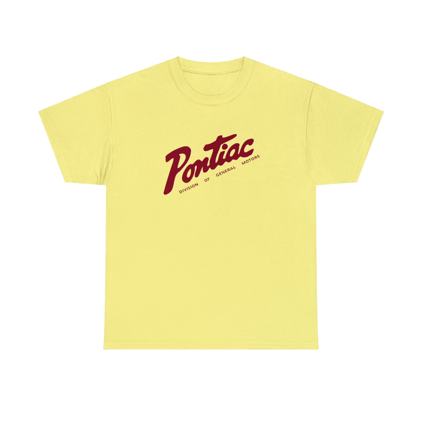 Vintage 1950s Pontiac T-Shirt, 2-Tone Red & Cream