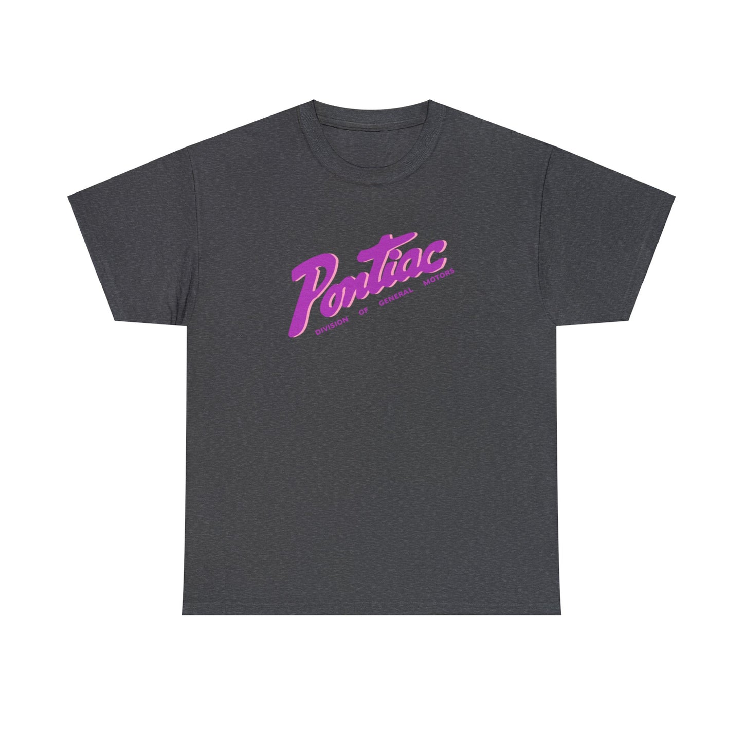 Vintage 1950s Pontiac T-Shirt, 2-Tone Purple & Pink