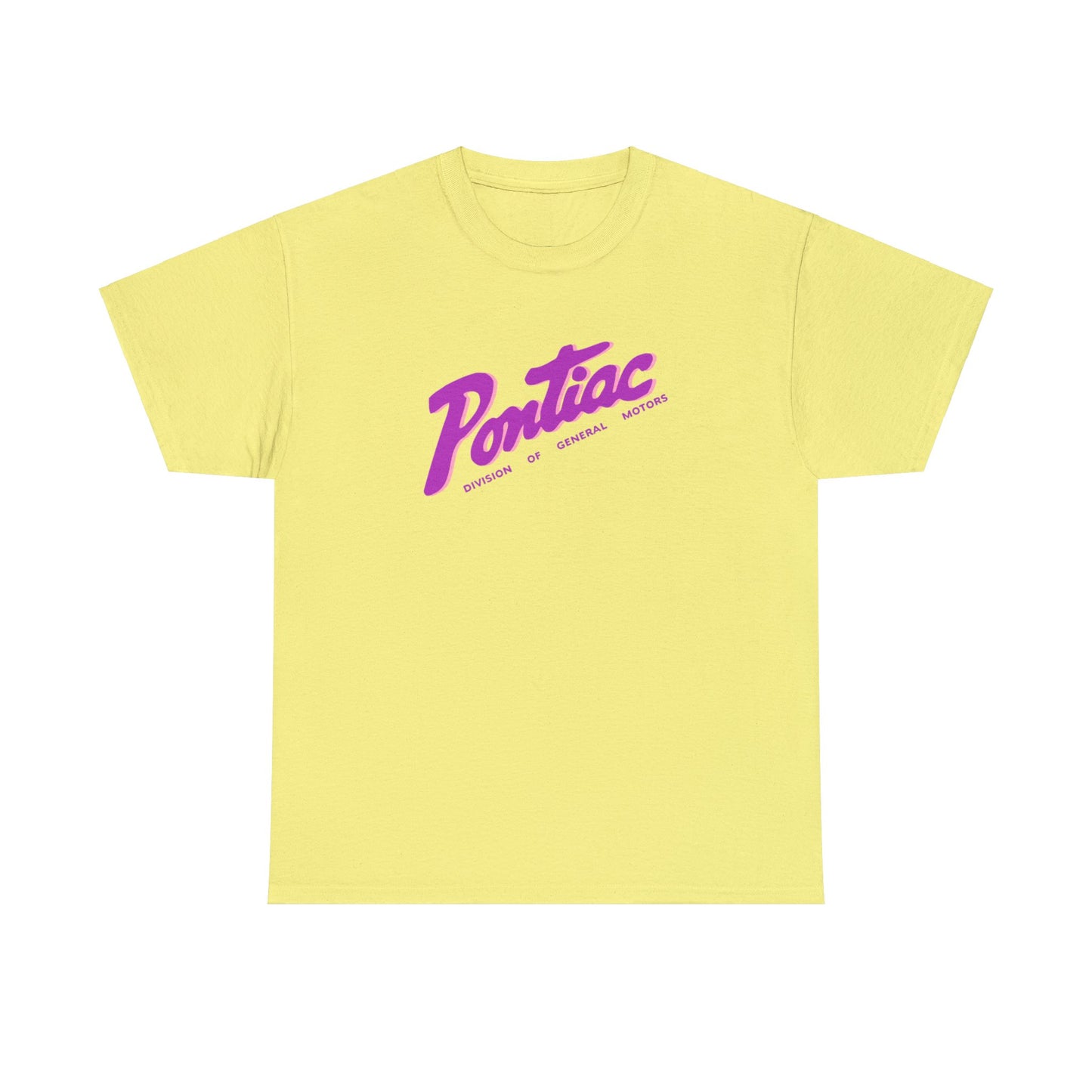 Vintage 1950s Pontiac T-Shirt, 2-Tone Purple & Pink