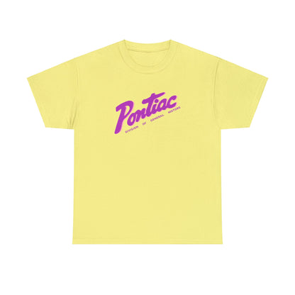 Vintage 1950s Pontiac T-Shirt, 2-Tone Purple & Pink