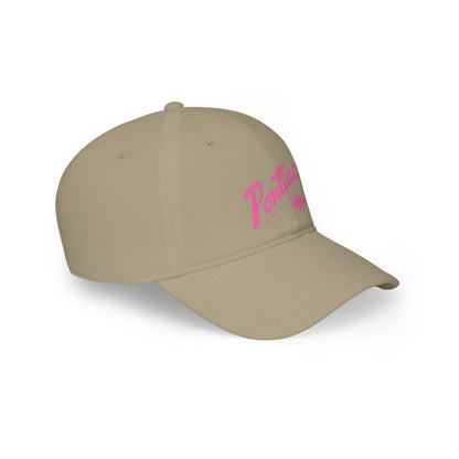 Vintage Pontiac 1950s Dealer Logo Baseball Cap (Pink)