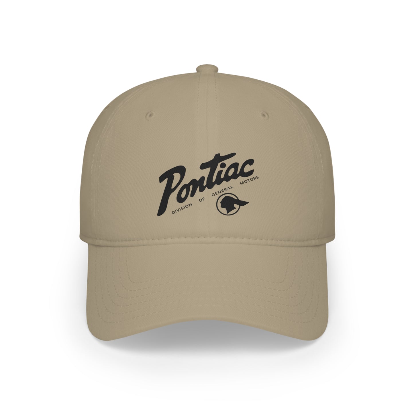 Vintage Pontiac Dealership Baseball Cap (Black)