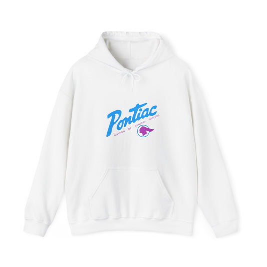 Vintage Pontiac Hoodie (Purple + Teal)