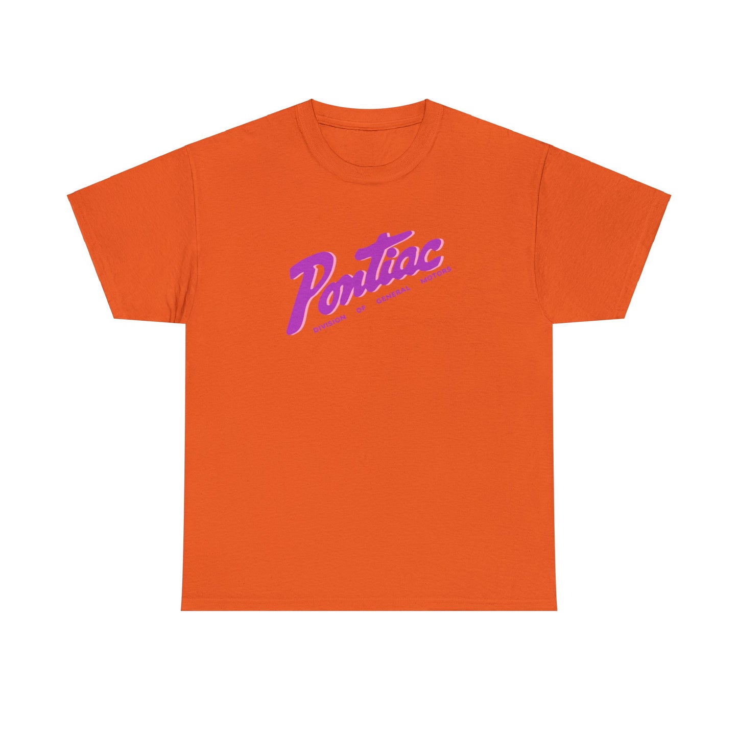 Vintage 1950s Pontiac T-Shirt, 2-Tone Purple & Pink