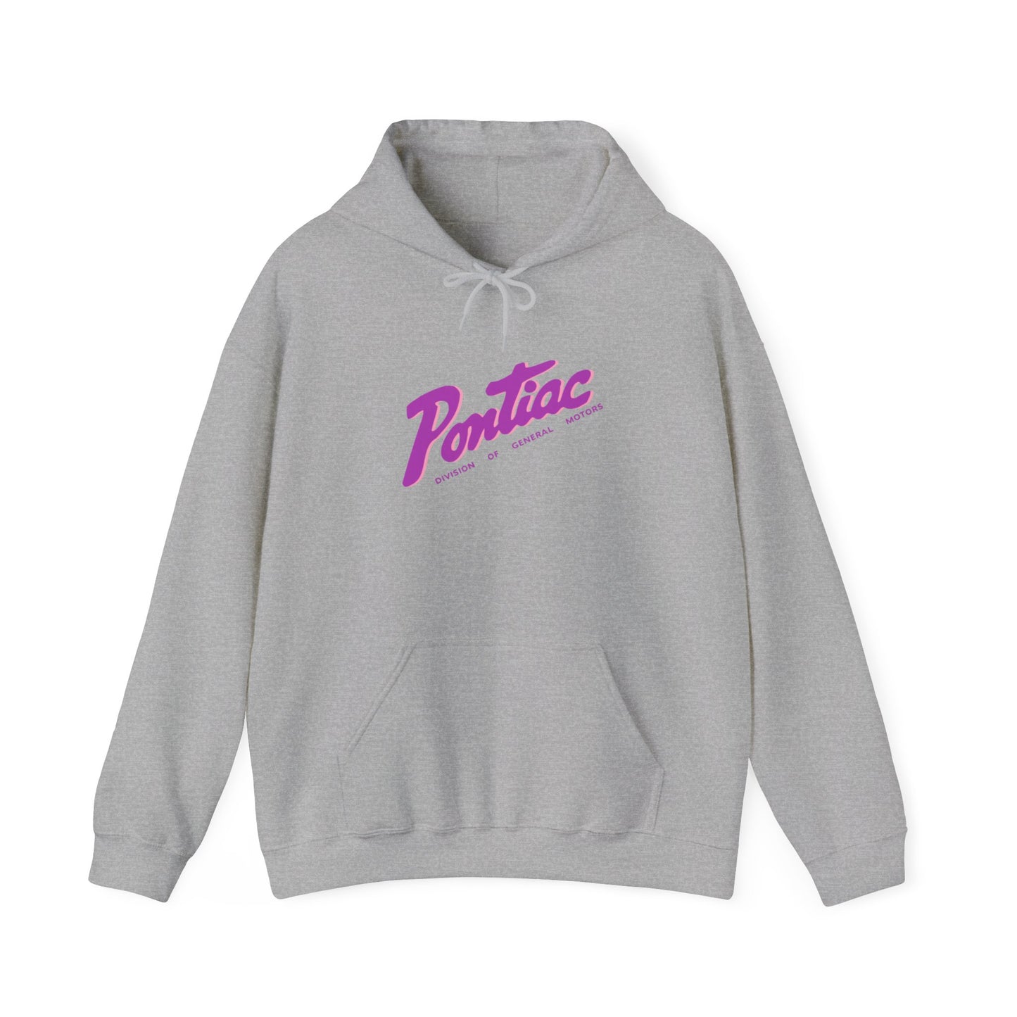 Vintage 1950s Pontiac Hoodie 2-Tone Purple & Pink