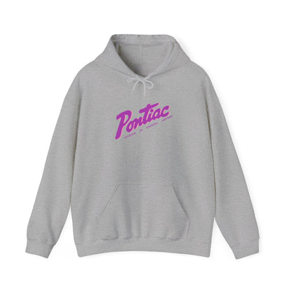 Vintage 1950s Pontiac Hoodie 2-Tone Purple & Pink