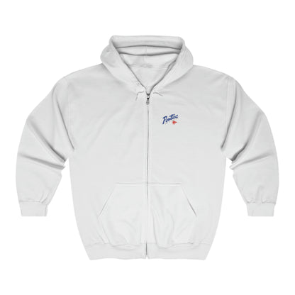 Vintage1950's Pontiac Dealer Zip-Up Hoodie