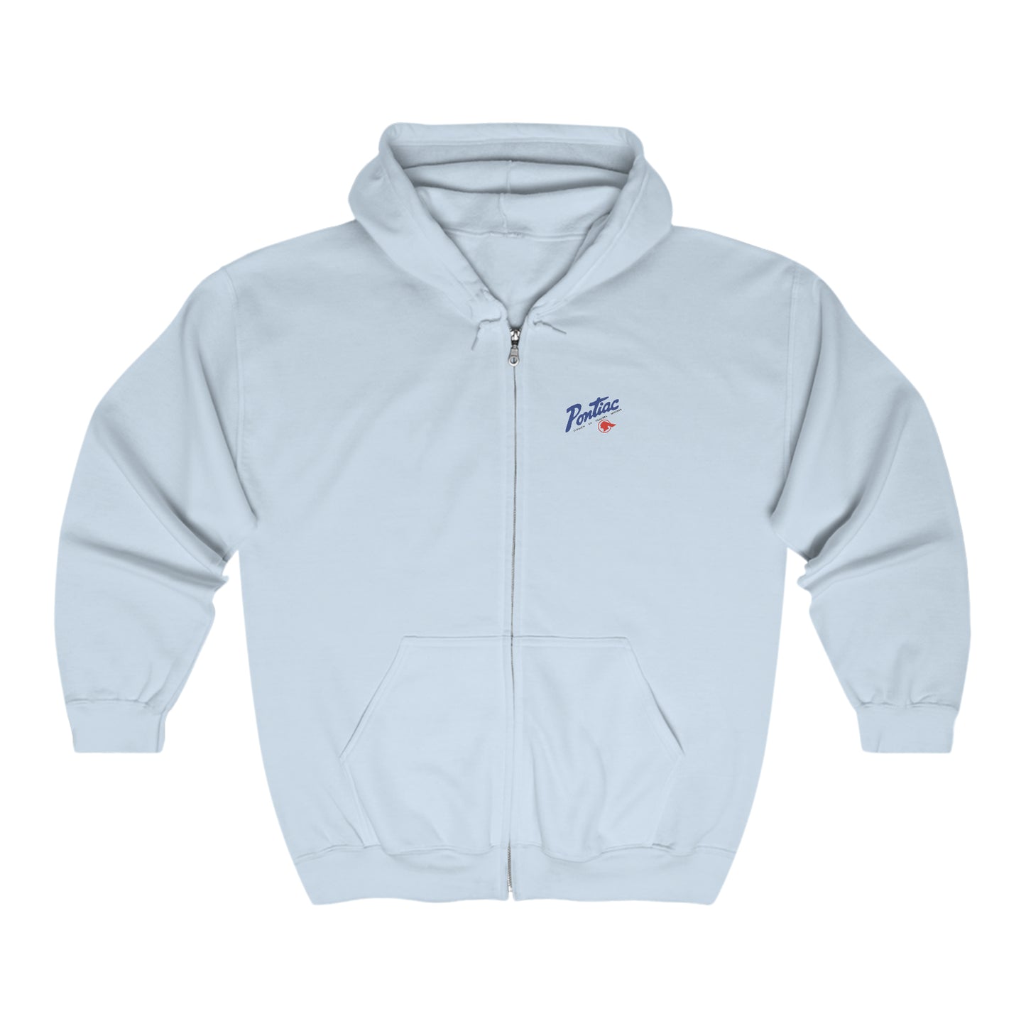 Vintage1950's Pontiac Dealer Zip-Up Hoodie