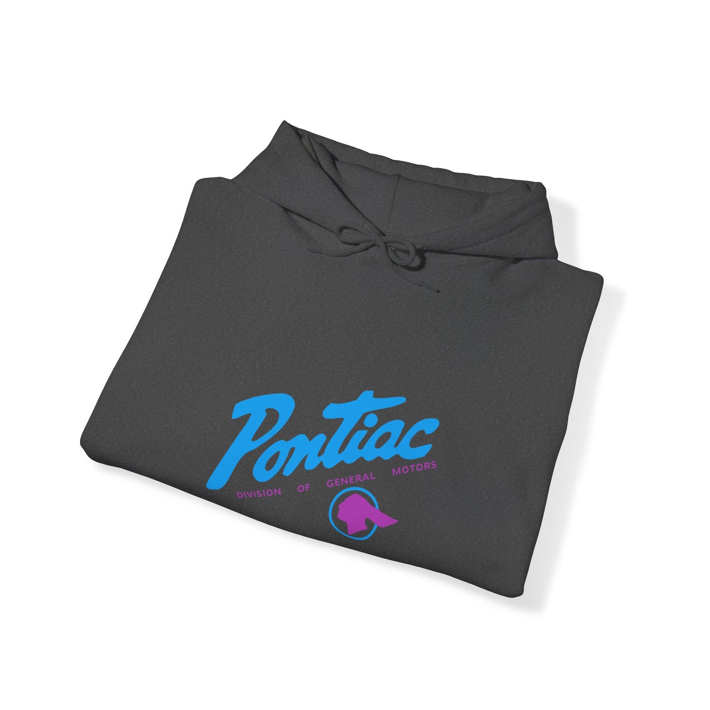 Vintage Pontiac Hoodie (Purple + Teal)