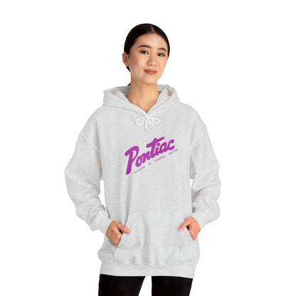 Vintage 1950s Pontiac Hoodie 2-Tone Purple & Pink