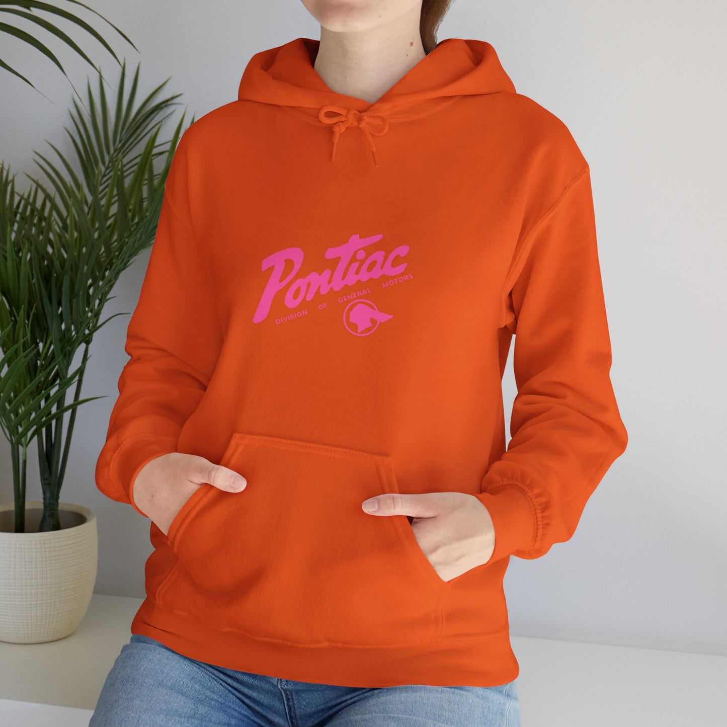 Vintage Pontiac Hoodie (pink)