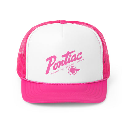 Vintage Pontiac Mesh Hat (Pink)