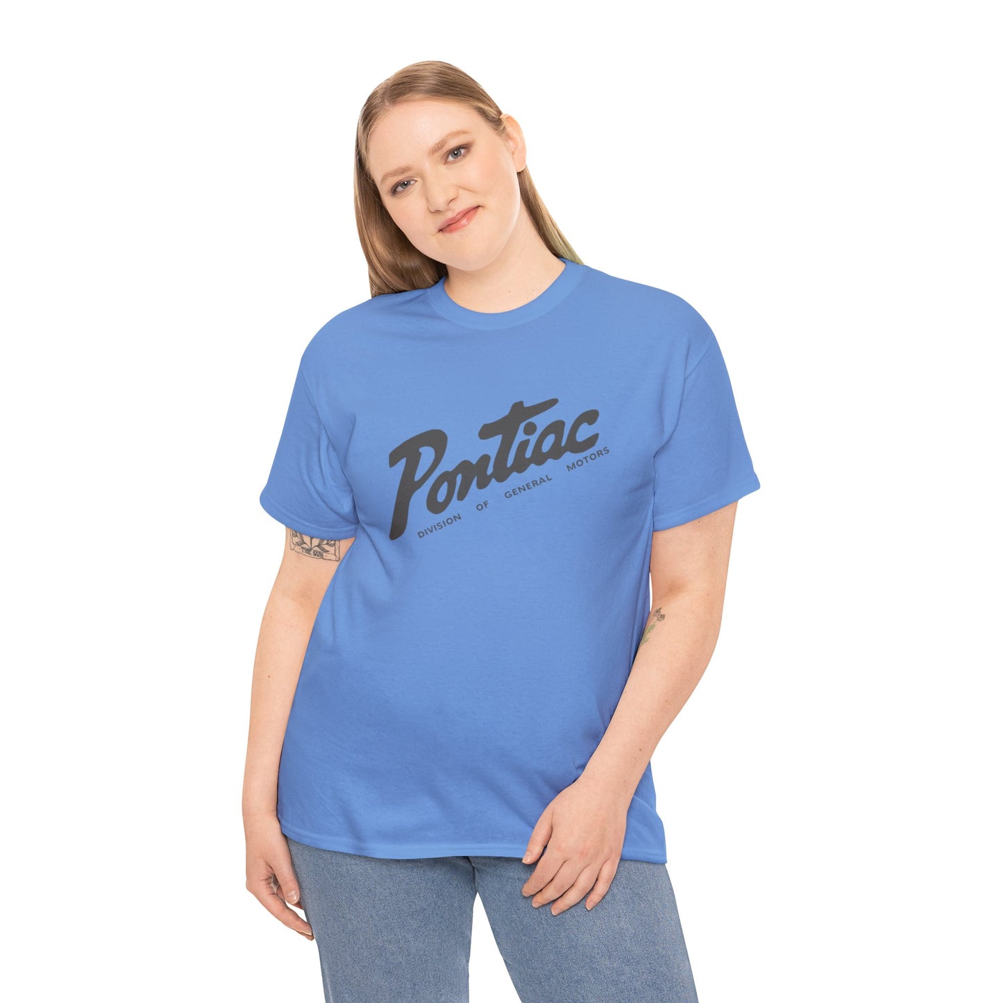 Vintage 1950s Pontiac T-Shirt, Grey