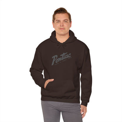 Vintage 1950s Pontiac Hoodie, Grey