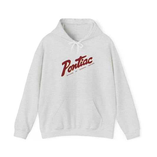 Vintage 1950s Pontiac Hoodie 2-Tone Red & Cream