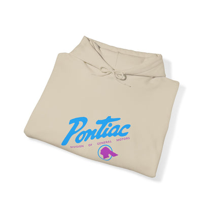 Vintage Pontiac Hoodie (Purple + Teal)