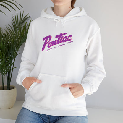 Vintage 1950s Pontiac Hoodie 2-Tone Purple & Pink