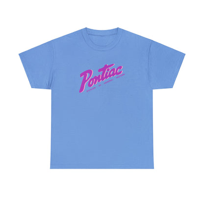 Vintage 1950s Pontiac T-Shirt, 2-Tone Purple & Pink