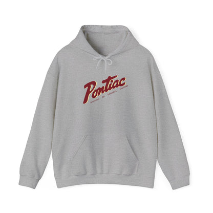 Vintage 1950s Pontiac Hoodie 2-Tone Red & Cream