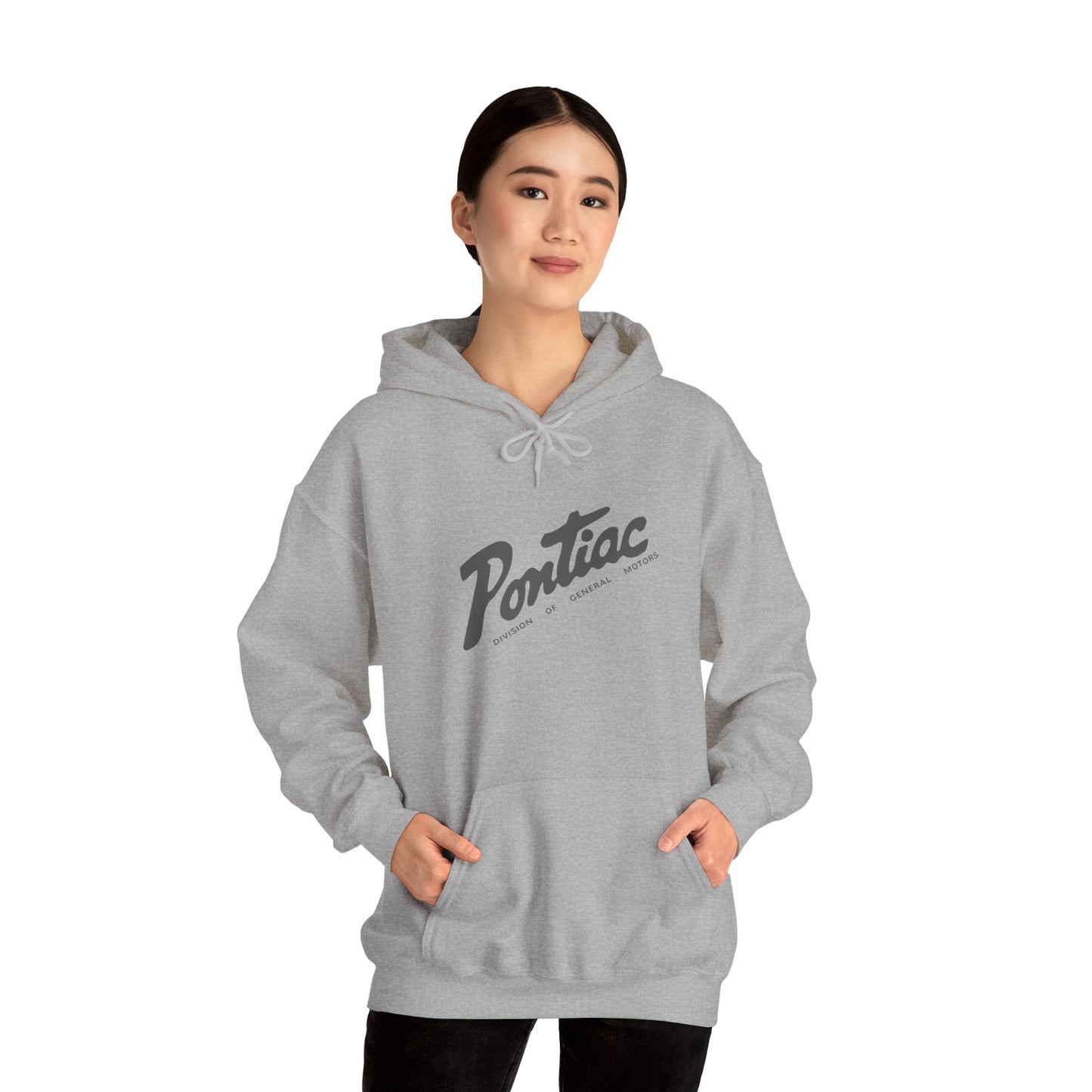 Vintage 1950s Pontiac Hoodie, Grey