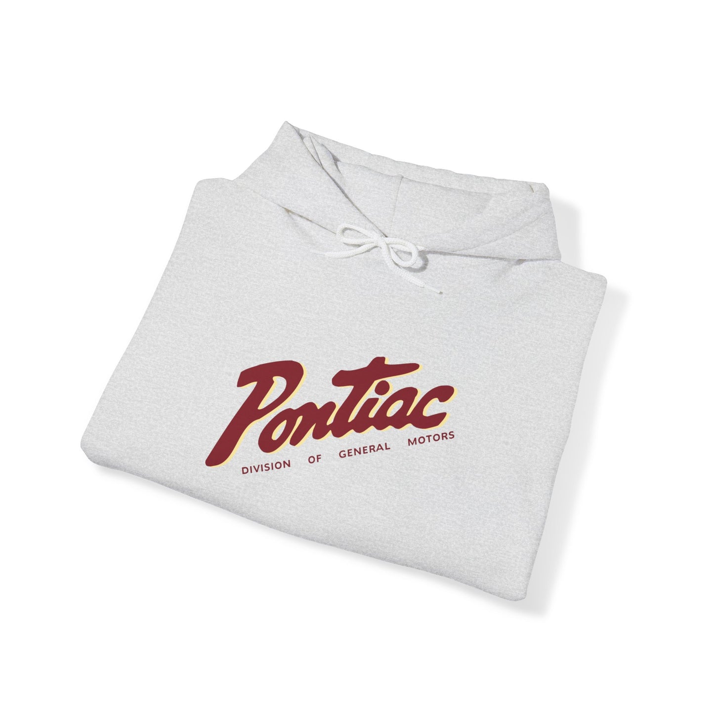 Vintage 1950s Pontiac Hoodie 2-Tone Red & Cream