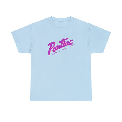 Vintage 1950s Pontiac T-Shirt, 2-Tone Purple & Pink