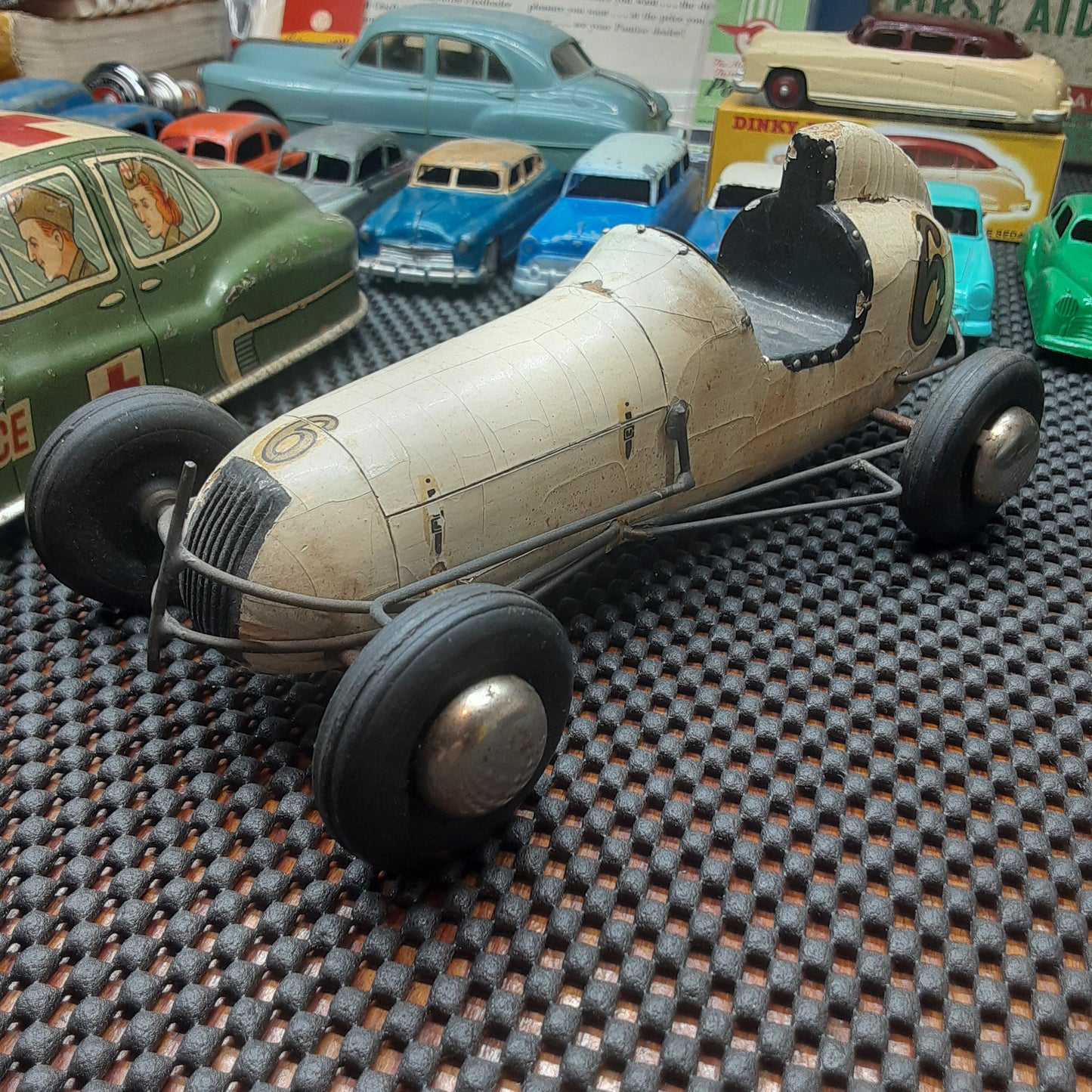 Vintage Toy Car 1940's Race Car