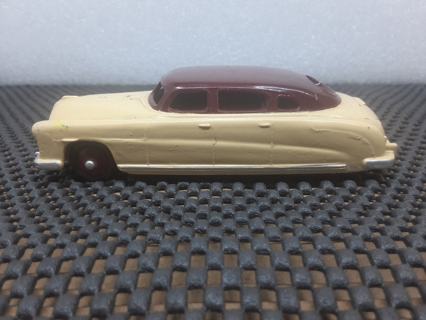 Vintage Toy Car 1951 Hudson Hornet W/Box! (Maroon & Cream)