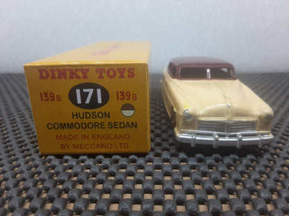 Vintage Toy Car 1951 Hudson Hornet W/Box! (Maroon & Cream)