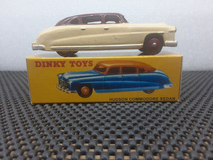 Vintage Toy Car 1951 Hudson Hornet W/Box! (Maroon & Cream)