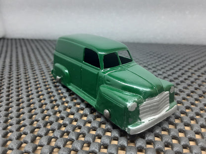 Vintage Toy Car 1950's Chevrolet Panel Truck (Green)