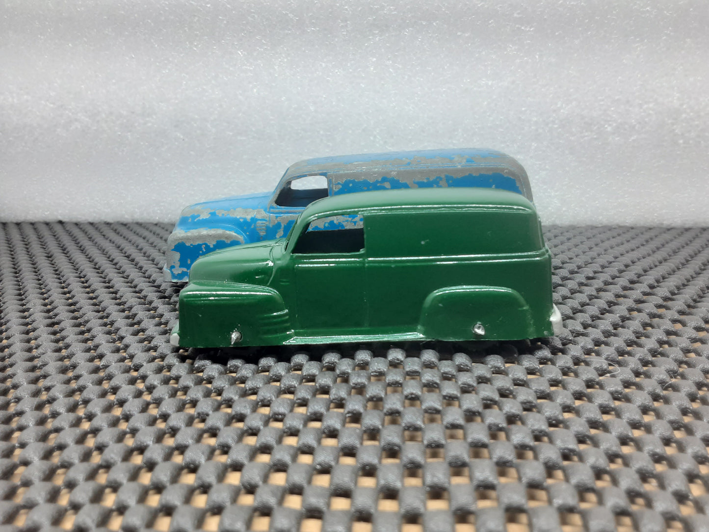 Vintage Toy Car 1950's Chevrolet Panel Truck (Green)