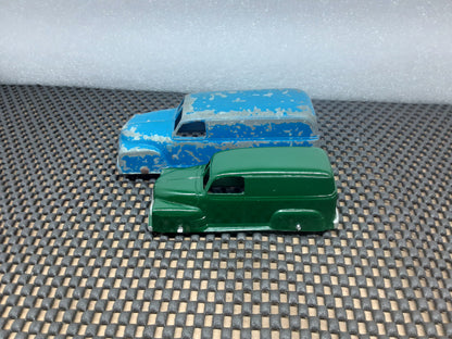 Vintage Toy Car 1950's Chevrolet Panel Truck (Green)