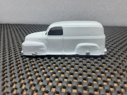 Vintage Toy Car 1950's Chevrolet Panel Truck (White)