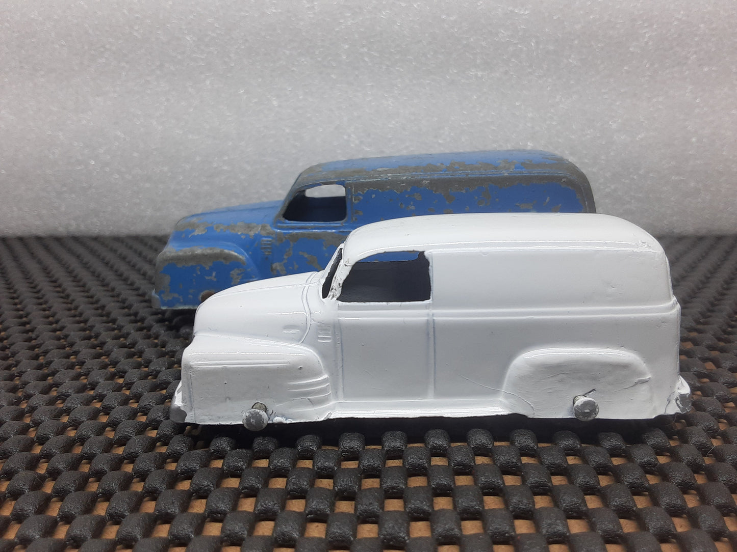 Vintage Toy Car 1950's Chevrolet Panel Truck (White)