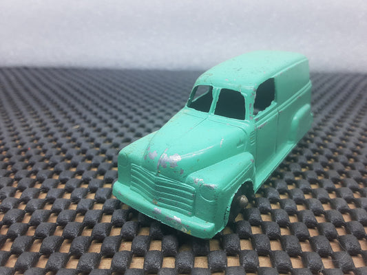 Vintage Toy Car 1950's Chevrolet Panel Truck (Surf Green)