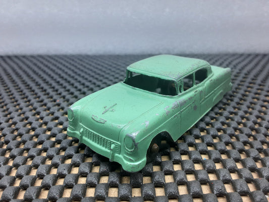 Vintage Toy Car 1950's Chevrolet Sedan (mint green)