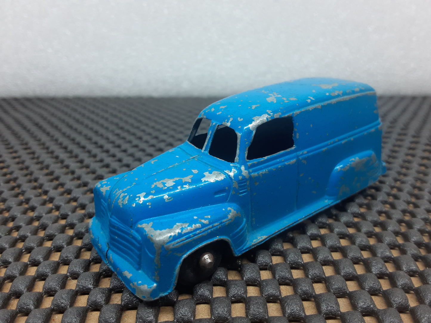 Vintage Toy Car 1950's Chevrolet Panel Truck Blue