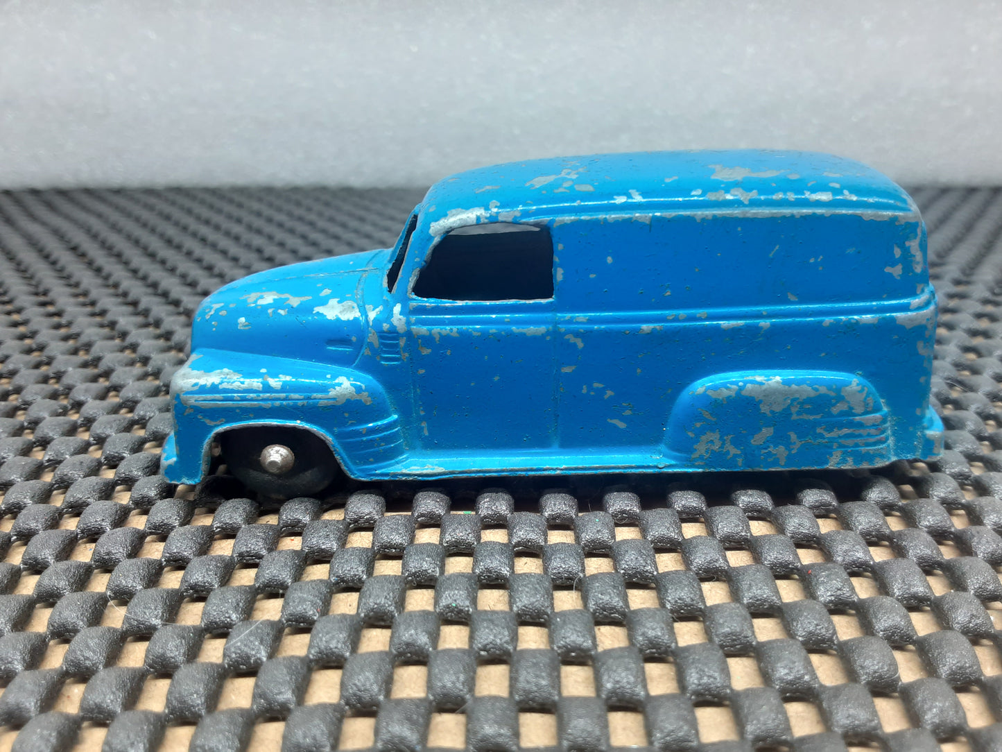 Vintage Toy Car 1950's Chevrolet Panel Truck Blue