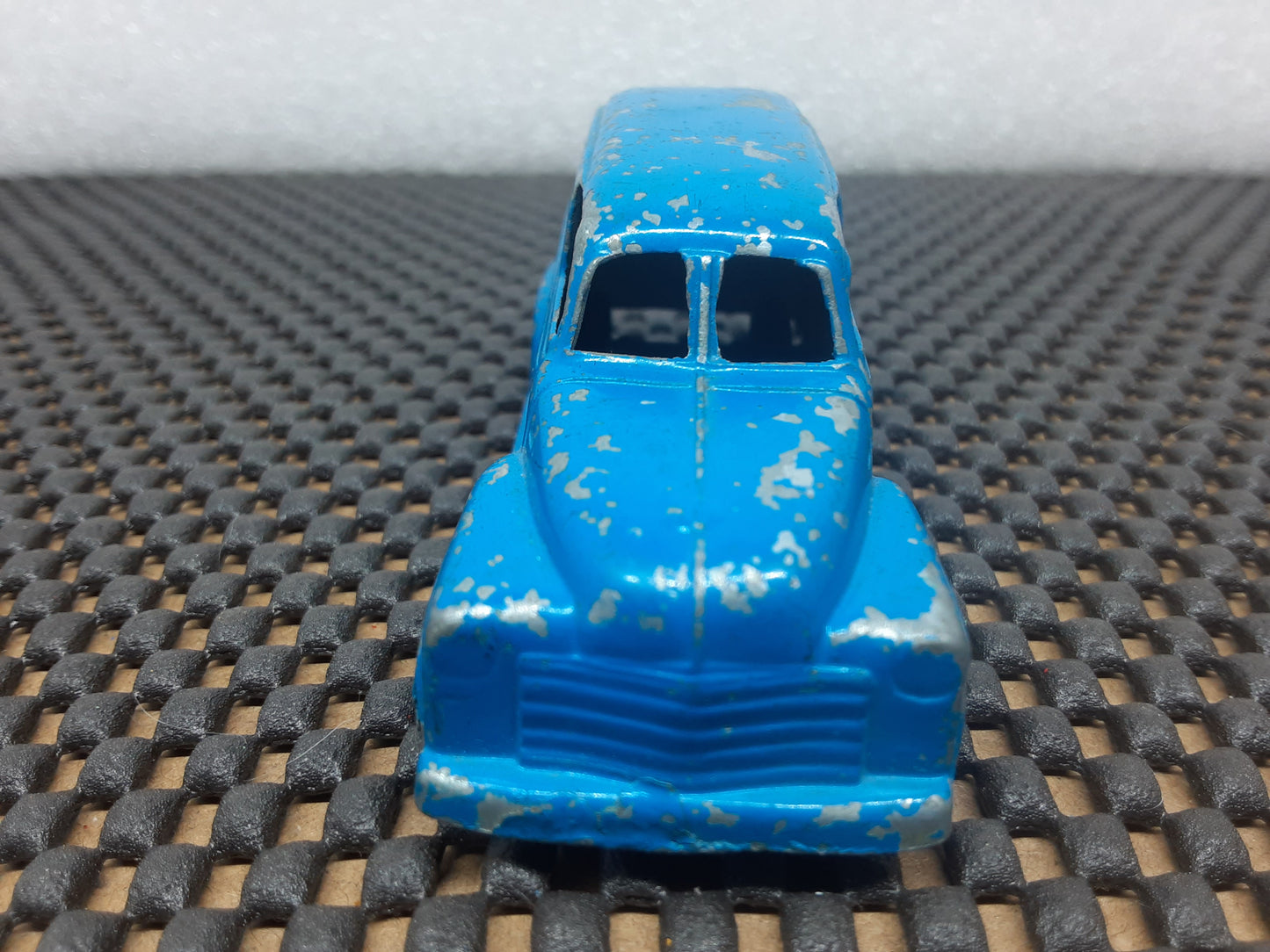 Vintage Toy Car 1950's Chevrolet Panel Truck Blue