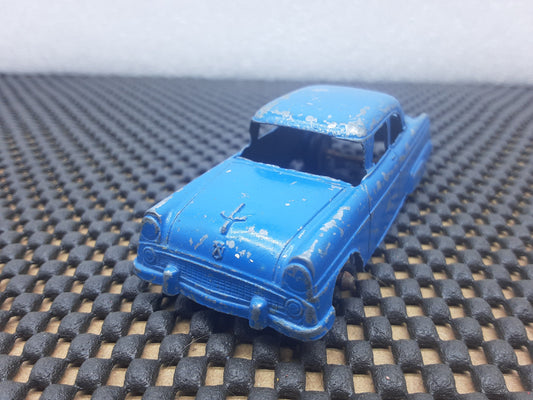 Vintage Toy Car 1950's Ford Sedan Blue #2