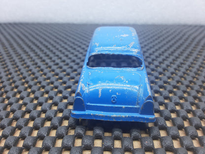 Vintage Toy Car 1950's Ford Sedan Blue #2