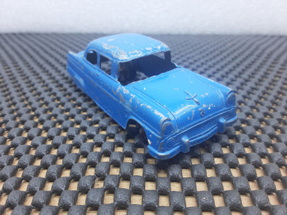 Vintage Toy Car 1950's Ford Sedan Blue #2